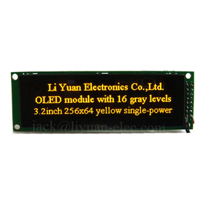 3.2 ''3.12'' 3.12 inch OLED 256x64 256*64 ssd1322 lm320 SPI song song 16pin PCB bảng điều khiển 16 màu xám quy mô OLED hiển thị mô-đun - Product Image 1