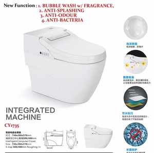En céramique FEMMES TOILETTES avec wc bidet siège - Product Image 3