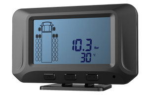 Chất lượng cao không dây 18-bánh Xe Xe tải <span class=keywords><strong>TPMS</strong></span> <span class=keywords><strong>RS232</strong></span> giám sát áp suất lốp hệ thống cho xe thương mại và xe buýt - Product Image 3