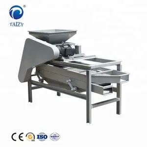 Hard shell palm kernel cracking machine and the separator machine