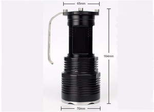 LED recargable reflector de mano de alta potencia <span class=keywords><strong>super</strong></span> brillante 5000 lumen Tactical faro antorcha linterna con luz de trabajo - Product Image 4