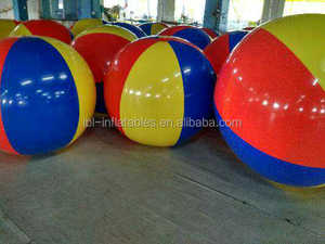 Pallone da spiaggia gonfiabile personalizzato con Logo pallone da spiaggia grande Jumbo in PVC pallone da spiaggia gigante gonfiabile alto 9 piedi