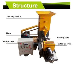เครื่องผลิตอาหารปลาลอยน้ำคุณภาพสูง เครื่องผลิตเม็ดอาหารปลาแบบอนิเมะ - Product Image 5