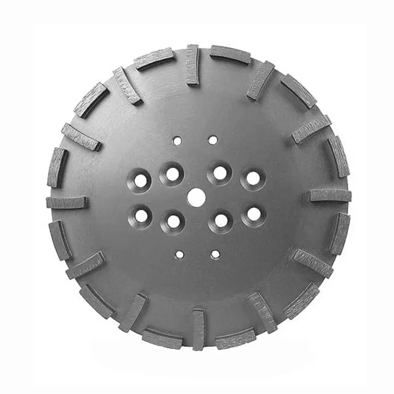 Hot Sale 10 inch Concrete Floor Diamond Grinding Plate T-Set Cup Wheels