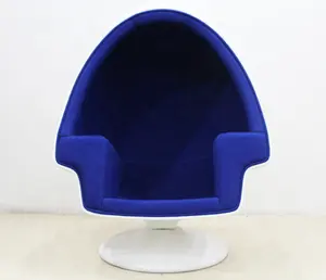 Egg Pod Speaker Chair with Ottoman West Style Stereo Alpha Chair