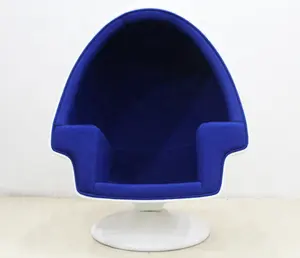 Uovo Pod Altoparlante Poltrona con Pouf di Stile Occidentale Stereo Alpha Sedia