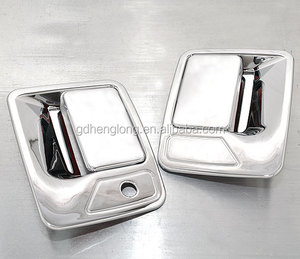 Per 2008-2016 Ford F250 F350 F450 cromato 2 coperture per maniglia porta senza PSKH - Product Image 5
