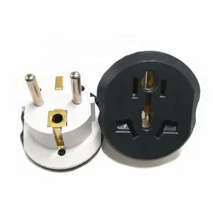 Universal EU Travel Adapter Euro Converter UK US AU to EU AC Power Socket Plug Charger Converter