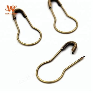 En gros <span class=keywords><strong>Doré</strong></span> Argent Noir Étiquette Volante En Forme De Gourde de Sécurité En Métal Personnalisé Épingles De Sûreté pour Vêtement - Product Image 4