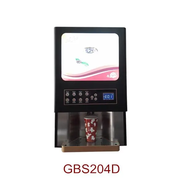 ホット & コールドコーヒー自動販売機インスタントコーヒーマシンGBS204D