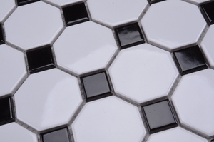 Grand octogone <span class=keywords><strong>salle</strong></span> <span class=keywords><strong>de</strong></span> bains carrelage mosaïque - Product Image 4