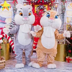 Funtoys CE Bunny Mascot disfraz conejo para adulto vestido de fantasía