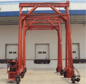 Port mengangkat Gantry Crane 40ton standar banyak digunakan kontainer pengangkut pengangkut - Product Image 1