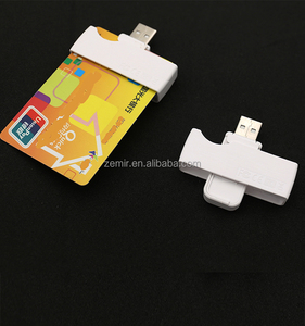 Lecteur de cartes intelligentes USB pour ordinateur portable, reconnaît les cartes d'identité, Signature en ligne, petite consommation