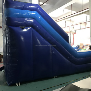 2017 vendre <span class=keywords><strong>tres</strong></span> bien <span class=keywords><strong>grand</strong></span> <span class=keywords><strong>toboggan</strong></span> bleu aquatique avec une petite piscine de bonne qualité PVC matériel directement d'usine - Product Image 2