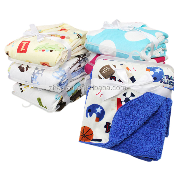 Супермягкое толстое Фланелевое детское одеяло с двойным флисом