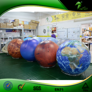 Pallone Gonfiabile Gigante in PVC da 2m, Globo Pubblicitario, Pallone ad Elio 3D a Forma di Pianeta - Product Image 2
