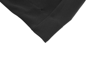 Vendita calda estate vestito Sexy per le donne nero senza spalline alla spalla irregolare pieghettato naturale fatto Chiffon diretto - Product Image 4