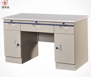 Bàn Máy Tính Gia Đình Trường Học Thiết Kế Bàn Màu Trắng Kim Loại Giá Rẻ Nhà Máy - Product Image 2