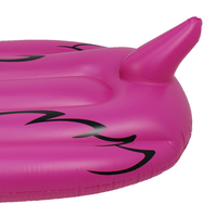 Flotador Inflable de Piscina en Forma de Flamenco para el Verano y la Playa, Juguetes para Fiestas de Piscina, Tumbona Flotante para Montar sobre el Agua