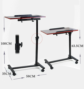 Laptop <strong>Table</strong> <strong>Adjustable</strong> Hospital Equipment Bed <strong>Table</strong> - Product Image 2