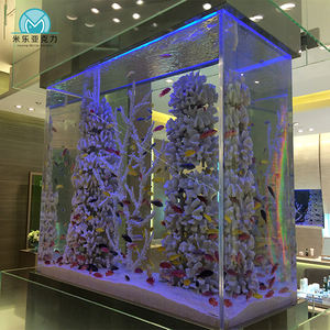 Aangepaste Hoge Kwaliteit Rechthoek Grote Acryl <span class=keywords><strong>Aquarium</strong></span> <span class=keywords><strong>50</strong></span> <span class=keywords><strong>Gallon</strong></span> Fish Tank - Product Image 5