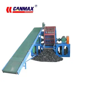 Lốp Shredder Máy Để Làm Cho Crumb Cao Su/Đôi Trục Lốp Shredder/Di Động Tire Shredder Để Bán