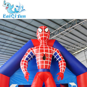 Castillo Inflable <span class=keywords><strong>de</strong></span> Spiderman, Casa <span class=keywords><strong>de</strong></span> Brinco Inflable con Tobogán - Product Image 5
