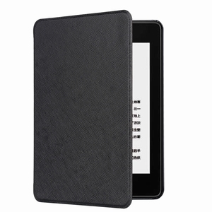 Pour <span class=keywords><strong>Amazon</strong></span> <span class=keywords><strong>Kindle</strong></span> Paperwhite 4 PU Housse Motif Croisé <span class=keywords><strong>Livre</strong></span> Étui De Style - Product Image 1
