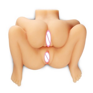 Muñeca del sexo 3D realista TPE coño y culo grande doble chica culo con coño muñeca del sexo para los hombres - Product Image 1
