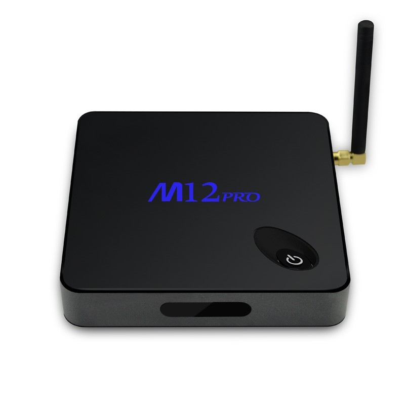 Receptor de tv digital kodi m12 pro s912 global tv box octa core android tv box