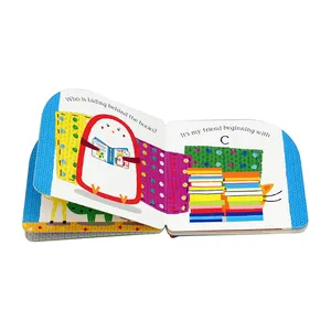 children 3D book printing /Professional boardbook printer