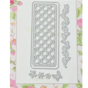 Blossom theme metal die cutting dies for DIY card making