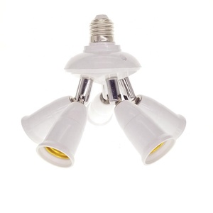 360 度旋转 E27 灯适配器插座 110 V 220 V 可调转换器分配器 3 In 1/4 In 1/5 在 1 个灯座灯泡 - Product Image 4