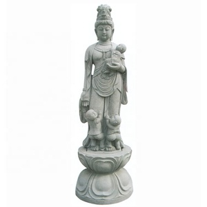 GuanshiyinラージホワイトストーンSongzi Guanyin Avalokitesvara Bodhisattva Sculpture <span class=keywords><strong>Kwan</strong></span> <span class=keywords><strong>Yin</strong></span> Female <span class=keywords><strong>Buddha</strong></span> Kuan <span class=keywords><strong>Yin</strong></span> Statues - Product Image 4