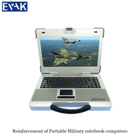 Ordinateur industriel robuste portable de 14 pouces IPC I5 avec LAN, 4 ports USB, audio, port VGA, 1xRS232 ou RS485