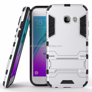 Custodie con supporto per Samsung <span class=keywords><strong>Galaxy</strong></span> A3 <span class=keywords><strong>A5</strong></span> A7 <span class=keywords><strong>Cover</strong></span> 2017 Iron Man armatura custodia del telefono - Product Image 1