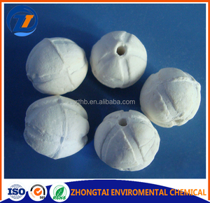 Bolas de cerámica de aluminio, bolas de cerámica de alúmina, microporosas, blancas