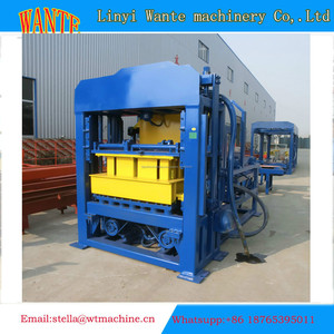 Linyi WANTE!QT4-15 presse hydraulique de carreau de ciment - Product Image 2
