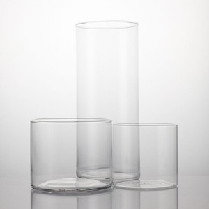 शादी Centerpiece लंबा स्पष्ट गिलास सिलेंडर फूलदान - Product Image 3