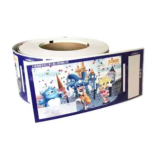 Hot sale custom printing waterproof roll tickets