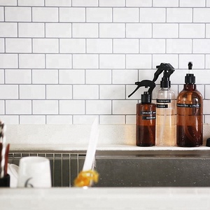 <span class=keywords><strong>Pas</strong></span> <span class=keywords><strong>cher</strong></span> BRICOLAGE Décor À La Maison Idée avec Mosaïque Collante Autocollant Décoration Blanc Métro Dosseret - Product Image 4