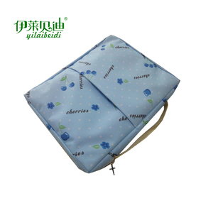 Cubierta de libro bíblico con patrón de flores de material de poliéster personalizado Popular/bolsa Bíblica - Product Image 1