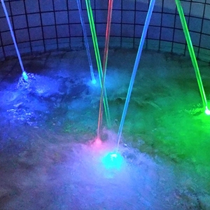 Бесплатный дизайн, профессиональный водяной фонтан с прыжками для садового бассейна со светодиодом - Product Image 4