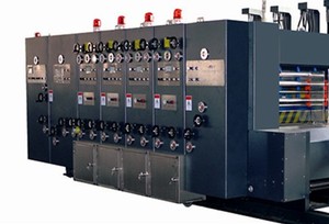 Máy Làm Hộp Carton Máy In Hộp Carton Sóng Tự Động Hoàn Toàn 4 Màu Flexo Die Cắt Khe Và Máy In - Product Image 4