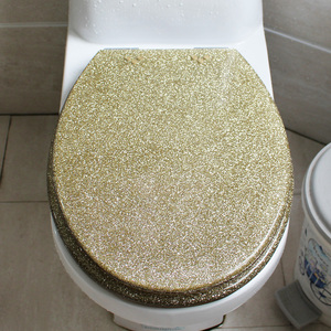 Couvre-siège de toilette pailleté - Product Image 4
