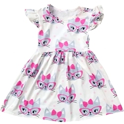 Wholesale Boutique children clothing sets floral dresses for children high quality dresses - Product Image 4