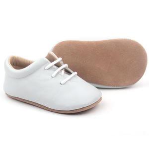 Babyhappy prezzo personalizzato vera pelle 0-24mesi bambino soffice suola culla scarpe Oxford bambino <span class=keywords><strong>primi</strong></span> camminatori - Product Image 2