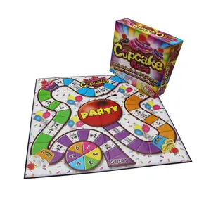 Cajas coloridas personalizadas para niños, impresión Trivial de juegos de mesa, gran oferta