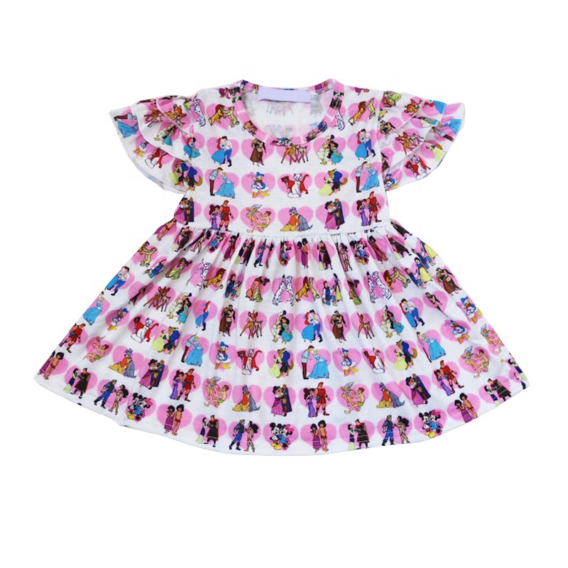 Элегантная туника для маленьких девочек, топ, рубашка с цветочным рисунком, детское платье из молочного шелка с принтом роз, детские летние топы с оборками